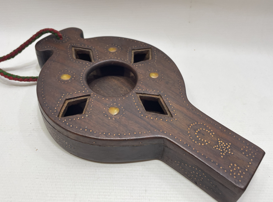 OSMANLI DÖNEMİ AY YILDIZLI NADİR AHŞAP KAHVE SOĞUDANI