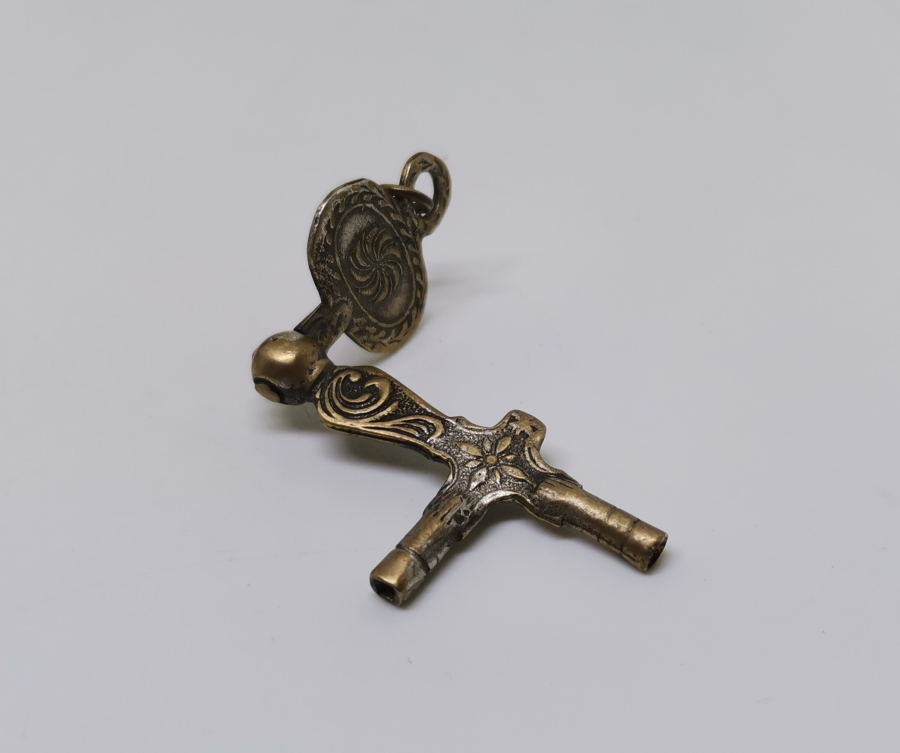 OSMANLI DÖNEMİ ÇARK-I FELEKLİK VE OSMANLI YILDIZLI PRİOR CEP SAATİ ANAHTARI