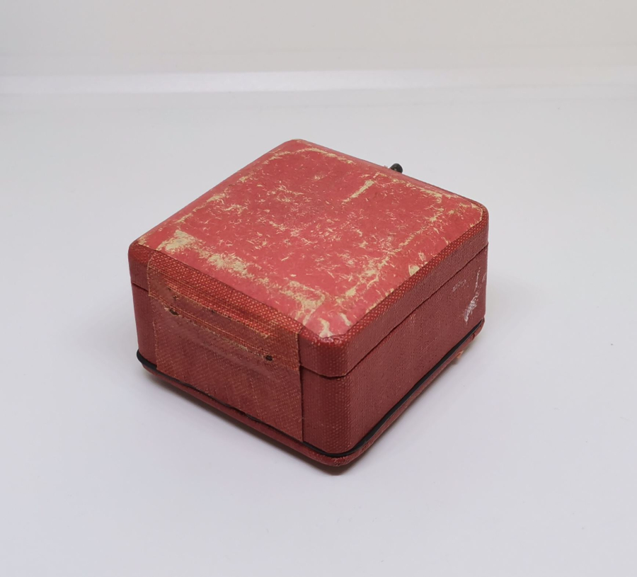 OSMANLI DÖNEMİ ÇİL KONDİSYONDA YÜZÜK KUTUSU