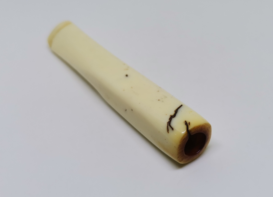 OSMANLI DÖNEMİ FİL DİŞİNDEN MAMUL SİGARA AĞIZLIĞI