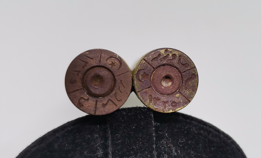 OSMANLI DÖNEMİ MAVZER MERMİLERİNDEN YAPILMIŞ NADİR SUBAY ÇAKMAĞI