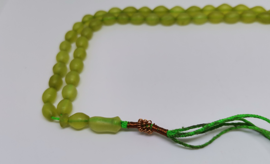 OSMANLI DÖNEMİ NADİR RENK ŞAH MAKSUT TAŞI NAMAZ TESPİHİ