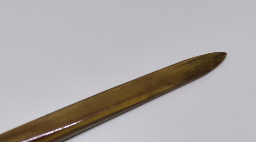 OSMANLICA YAZILI DİVİT UCUYLA HARELİ KATALİN ANTİKA DİVİT