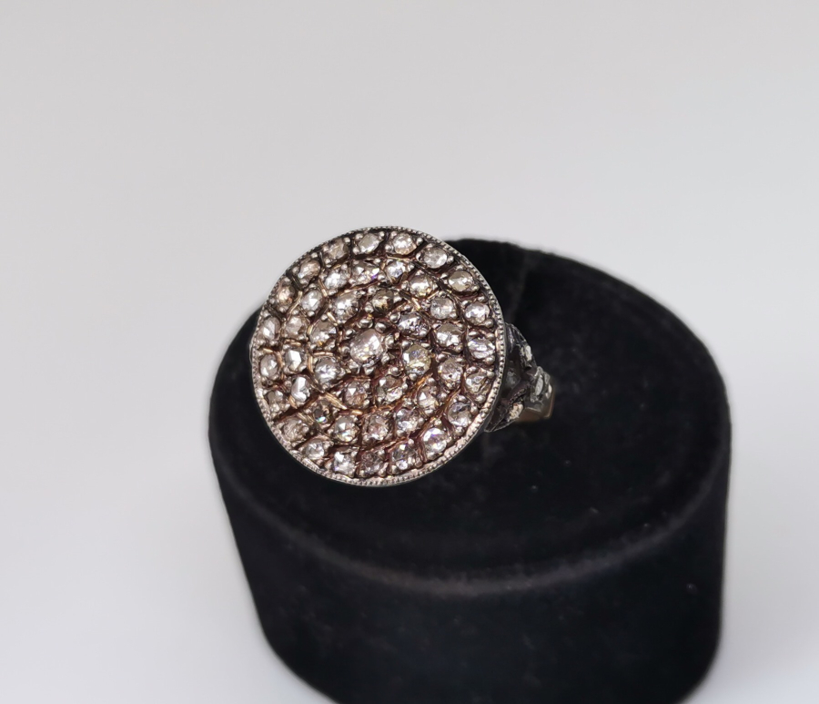 ÖZEL YAPIM DİVANHANE ÇİVİSİ MODELİ ELMAS YÜZÜK