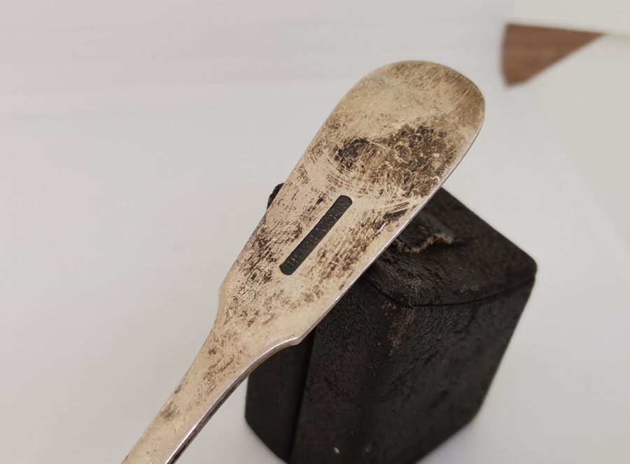 RUM USTA DAMGALI OSMANLI DÖNEMİ ÇOK NADİR İZMİR İŞİ GÜMÜŞ ÇATAL