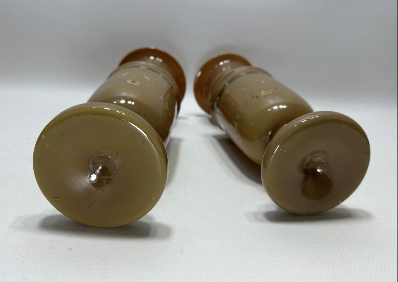 OSMANLI DÖNEMİ BİR ÇİFT OPAL VAZO 