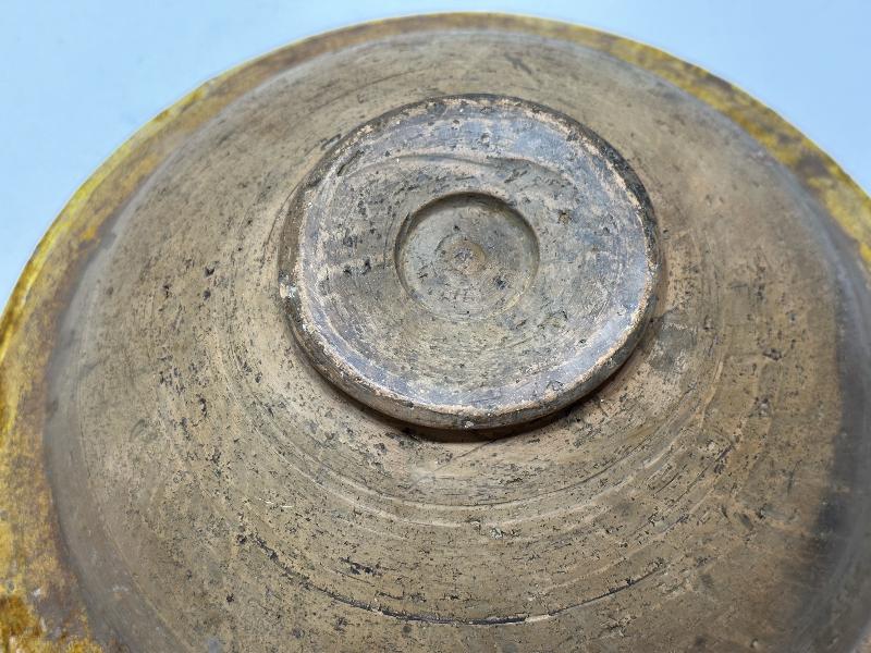 OSMANLI DÖNEMİ ÇOK NADİR KALLAVİ BOY ÇANAKKALE SERAMİK TABAK 