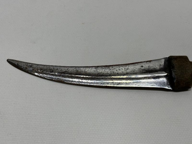 OSMANLI DÖNEMİ GERGEDAN BOYNUZU SAPLI NADİR KÜRT KAMASI