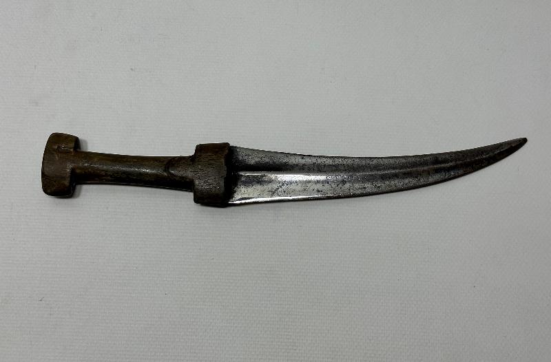 OSMANLI DÖNEMİ GERGEDAN BOYNUZU SAPLI NADİR KÜRT KAMASI