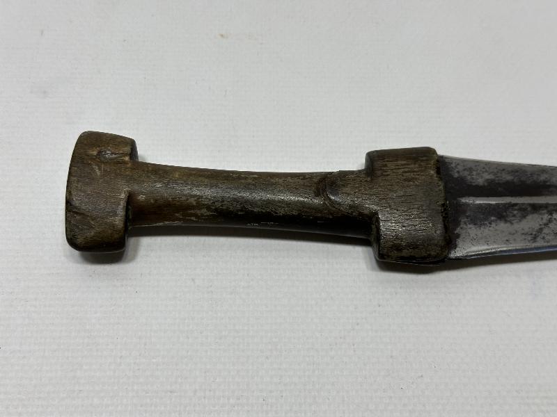 OSMANLI DÖNEMİ GERGEDAN BOYNUZU SAPLI NADİR KÜRT KAMASI