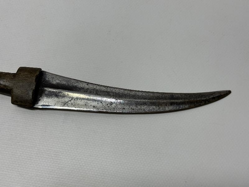 OSMANLI DÖNEMİ GERGEDAN BOYNUZU SAPLI NADİR KÜRT KAMASI