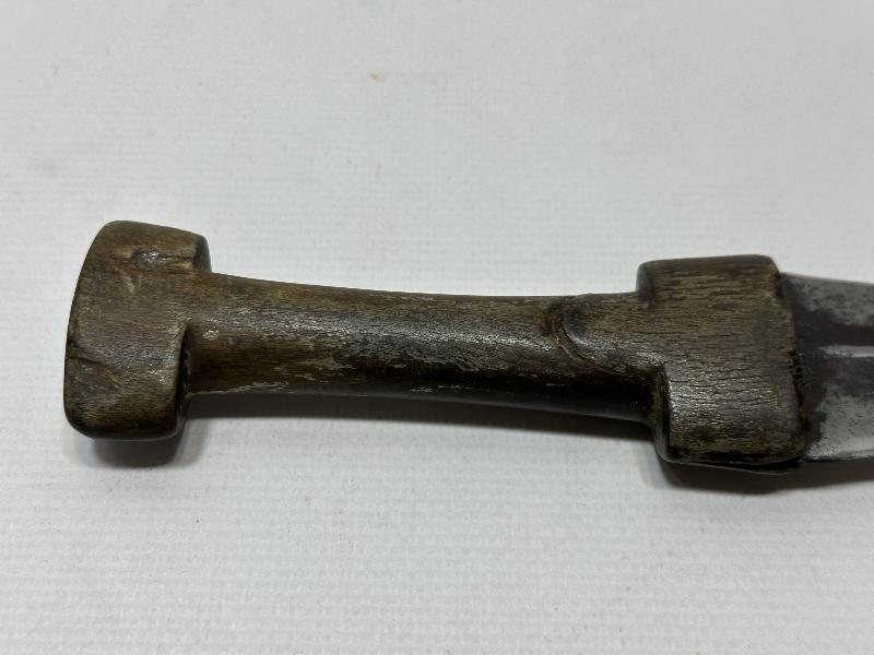 OSMANLI DÖNEMİ GERGEDAN BOYNUZU SAPLI NADİR KÜRT KAMASI