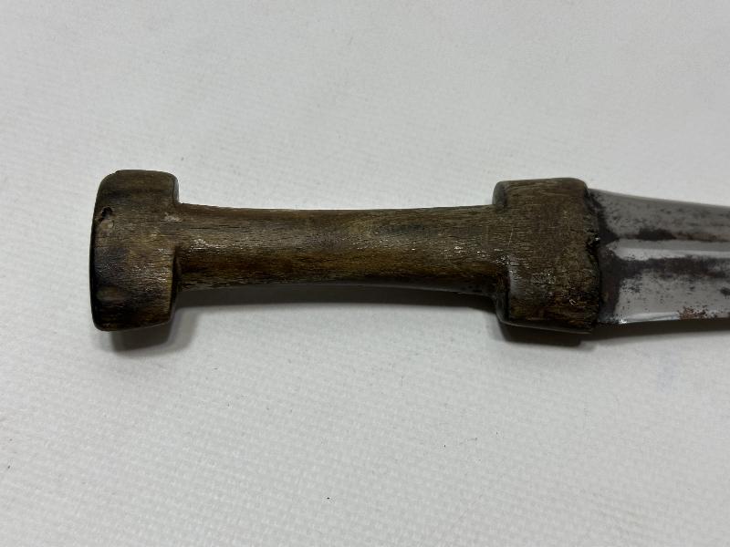 OSMANLI DÖNEMİ GERGEDAN BOYNUZU SAPLI NADİR KÜRT KAMASI