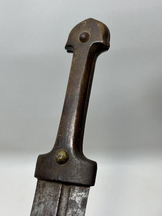 OSMANLICA YAZILI KALLAVİ BOY ÇERKES KAMASI