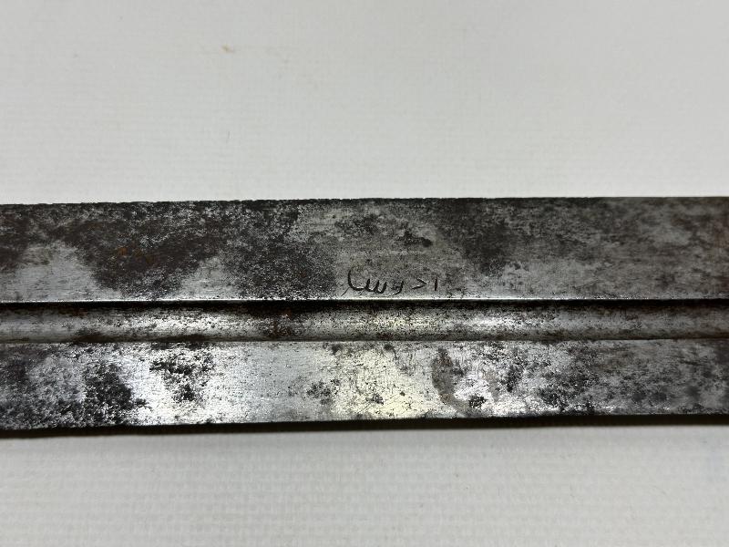 OSMANLICA YAZILI KALLAVİ BOY ÇERKES KAMASI