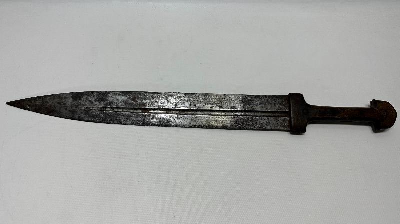 OSMANLICA YAZILI KALLAVİ BOY ÇERKES KAMASI