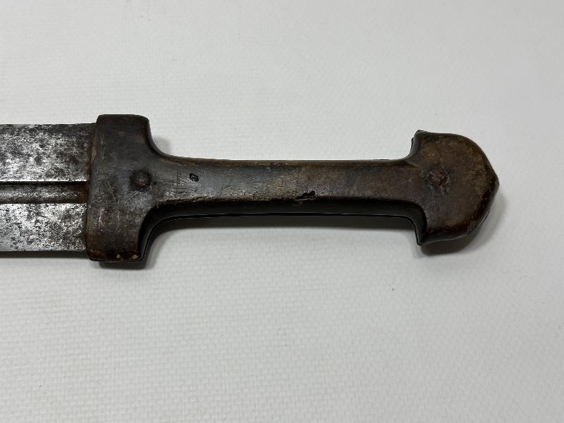 OSMANLICA YAZILI KALLAVİ BOY ÇERKES KAMASI