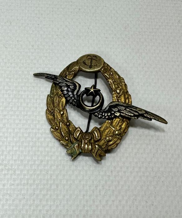 TC İLK DÖNEM ÇOK NADİR PİLOT BRÖVESİ 