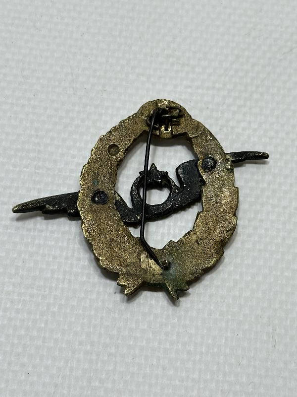 TC İLK DÖNEM ÇOK NADİR PİLOT BRÖVESİ 