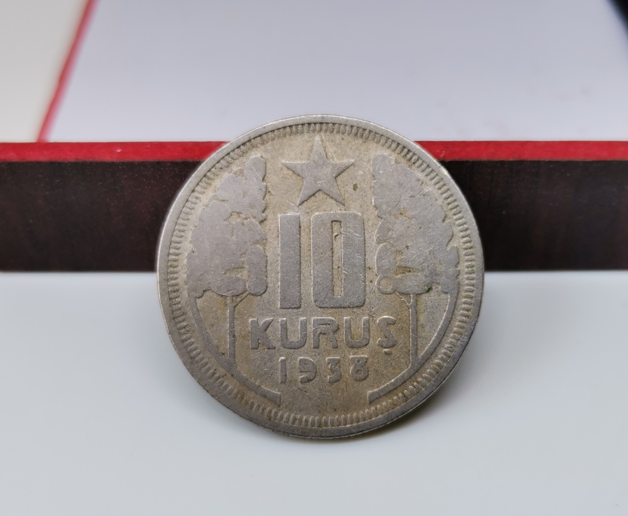 1938 YILI 10 KURUŞ
