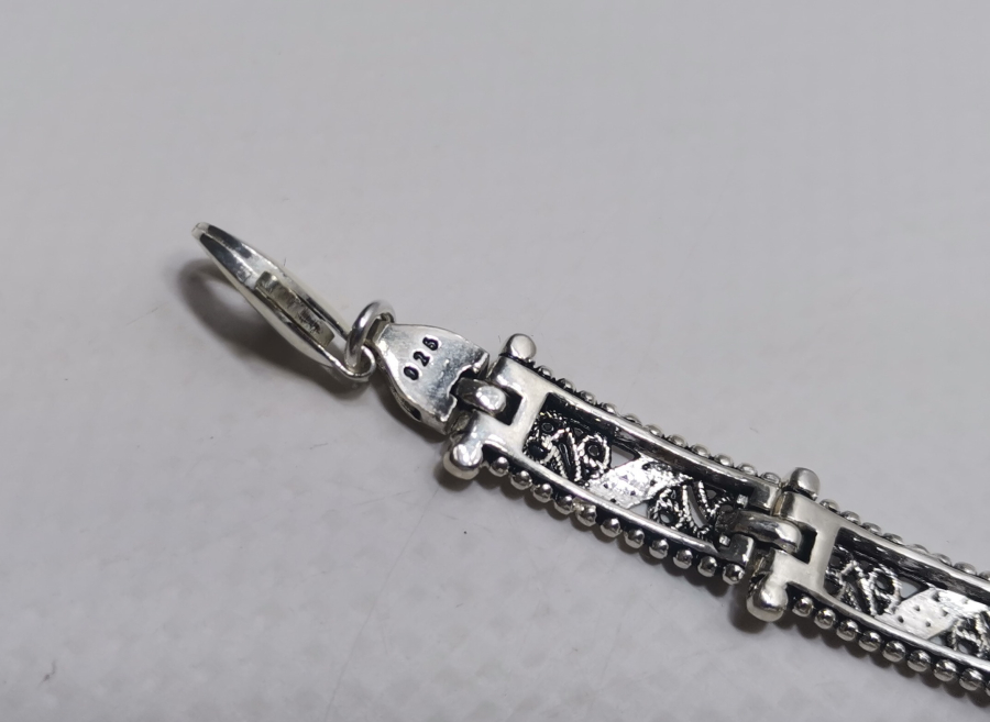 AKİK VE MARGAZİT TAŞLI TELKARİ İŞÇİLİKLİ BİLEKLİK