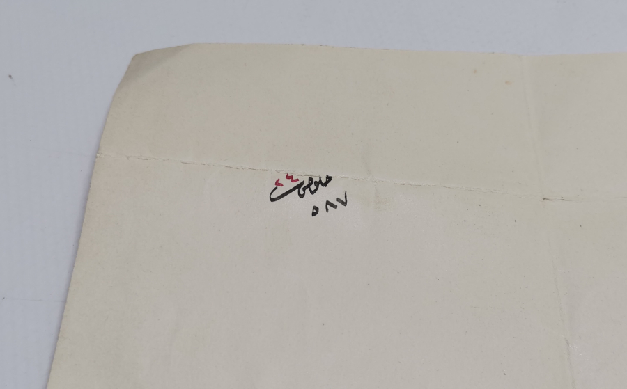 ERZURUM VALİSİ İKEN MEHMED VECİHİ PAŞAYA VERİLEN İFTİHAR MADALYASI İÇİN SARAY EMRİ