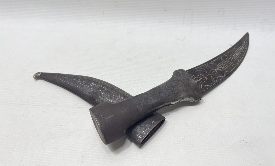 OSMANLI DÖNEMİ AFYON İŞİ KOFGARİ İŞÇİLİKLİ KUŞAK KAMASI