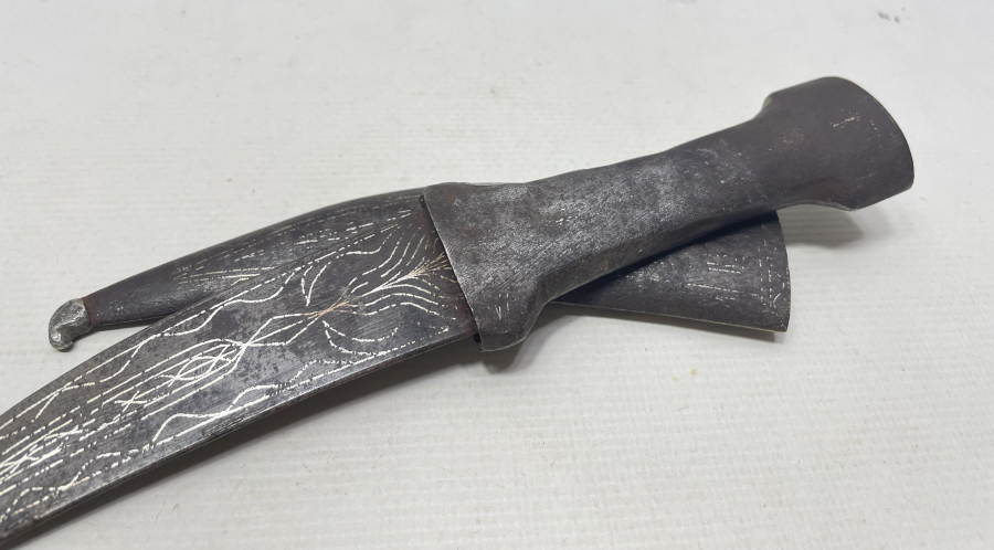 OSMANLI DÖNEMİ AFYON İŞİ KOFGARİ İŞÇİLİKLİ KUŞAK KAMASI