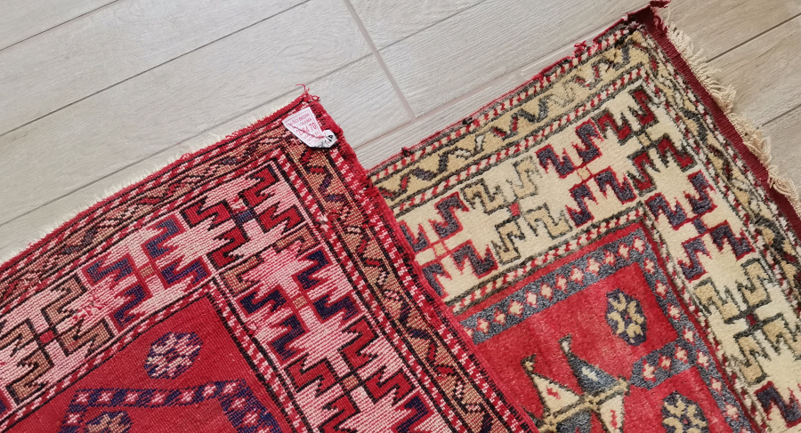 OSMANLI DÖNEMİ HAYAT AĞAÇLI VE MİHRAPLI EL DOKUMA SECCADE