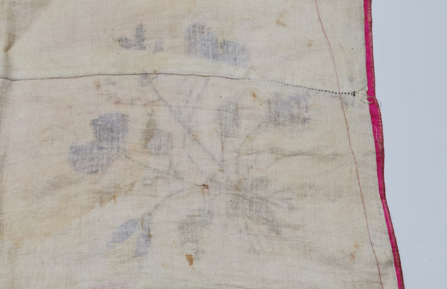 OSMANLI DÖNEMİ İPEK NALIN BOHÇASI - HAMAM BOHÇASI