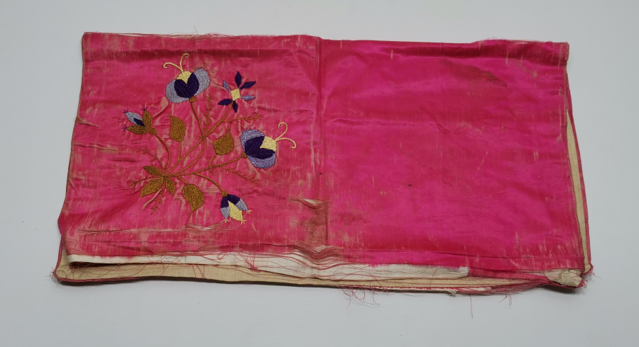 OSMANLI DÖNEMİ İPEK NALIN BOHÇASI - HAMAM BOHÇASI