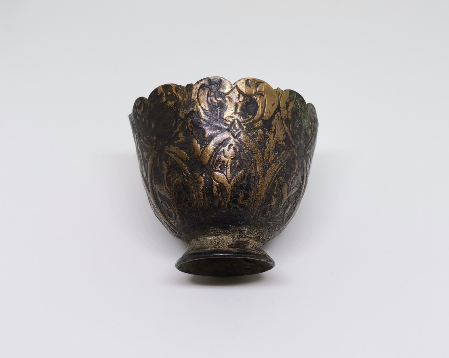 OSMANLI DÖNEMİ KALEM İŞÇİLİKLİ TOMBAK FİNCAN ZARFI