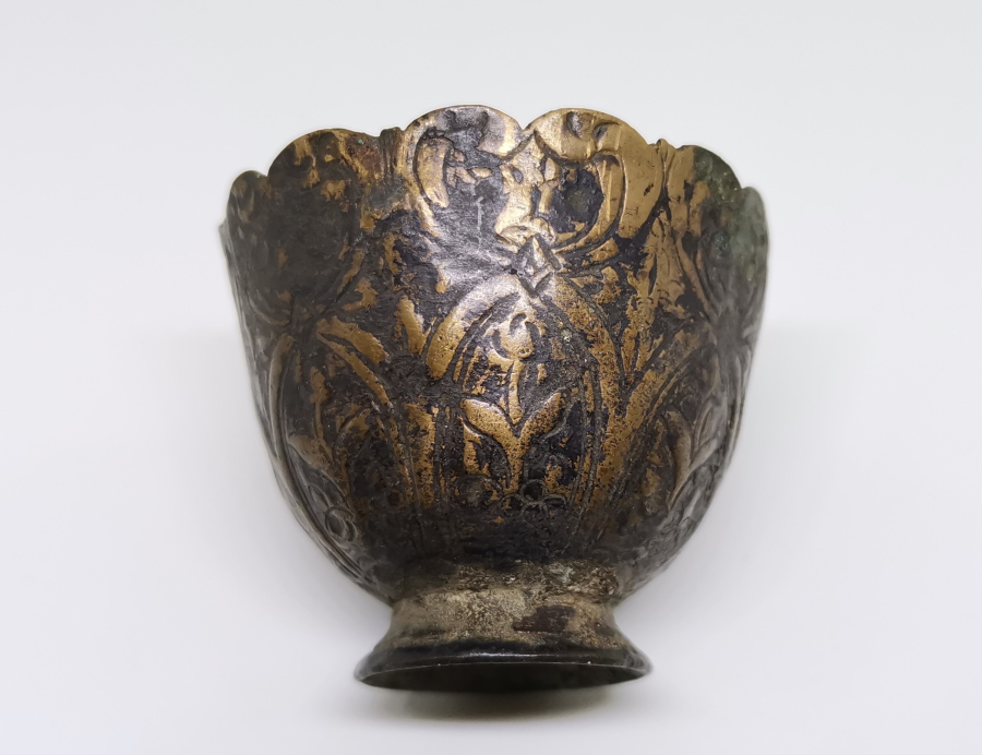 OSMANLI DÖNEMİ KALEM İŞÇİLİKLİ TOMBAK FİNCAN ZARFI