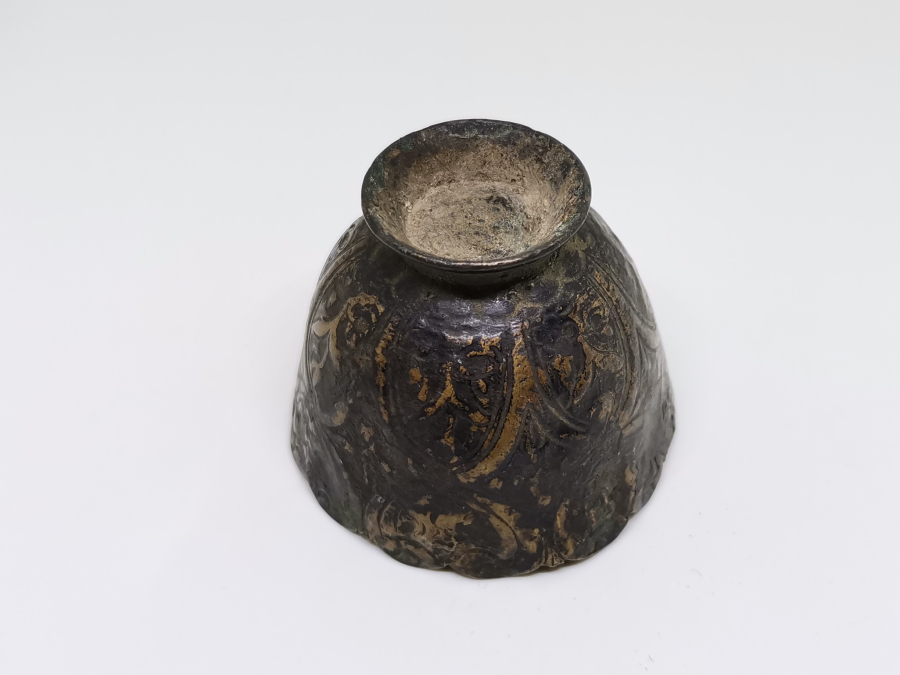 OSMANLI DÖNEMİ KALEM İŞÇİLİKLİ TOMBAK FİNCAN ZARFI