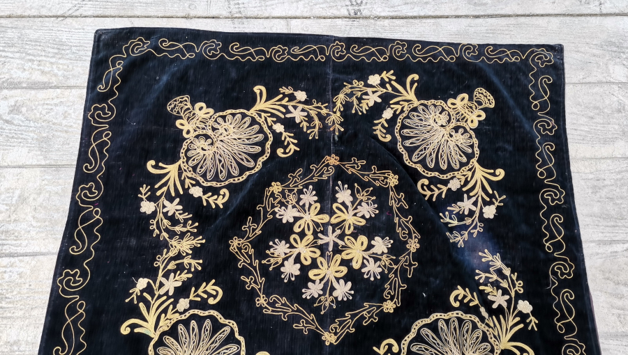 OSMANLI DÖNEMİ ZİNCİR İŞİ GELİN BOHÇASI