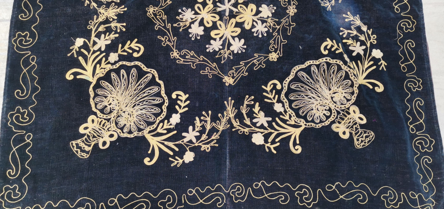 OSMANLI DÖNEMİ ZİNCİR İŞİ GELİN BOHÇASI