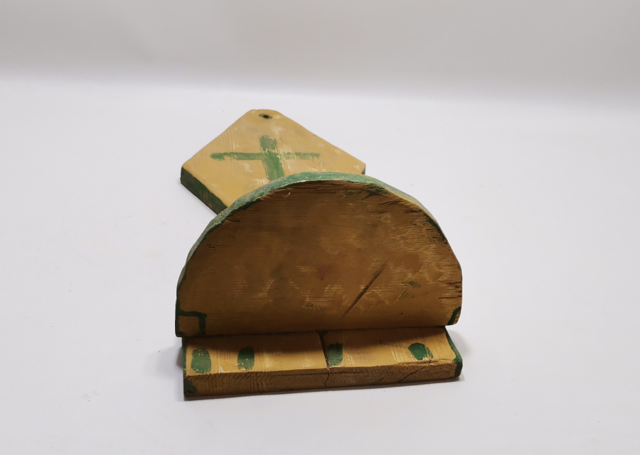 RUM İŞİ ANTİKA AHŞAP LAMBALIK