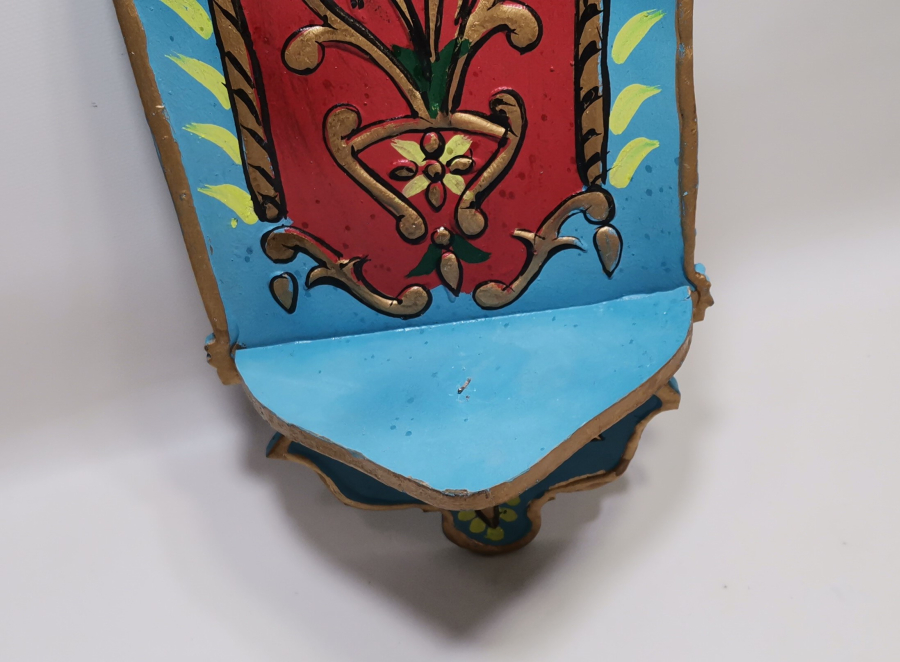 TAMAMI EL YAPIMI VE EL BOYAMA AHŞAP LAMBALIK - KAVUKLUK