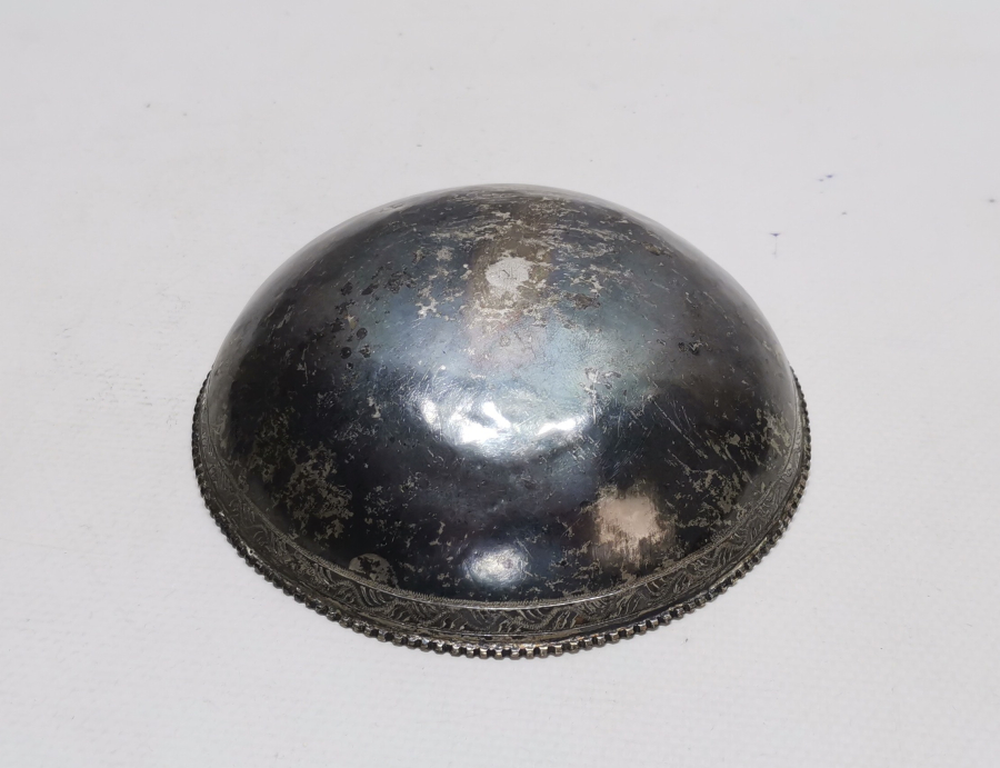 3. SELİM DÖNEMİ ÇOK NADİR TUĞRALI GÜMÜŞ TAS