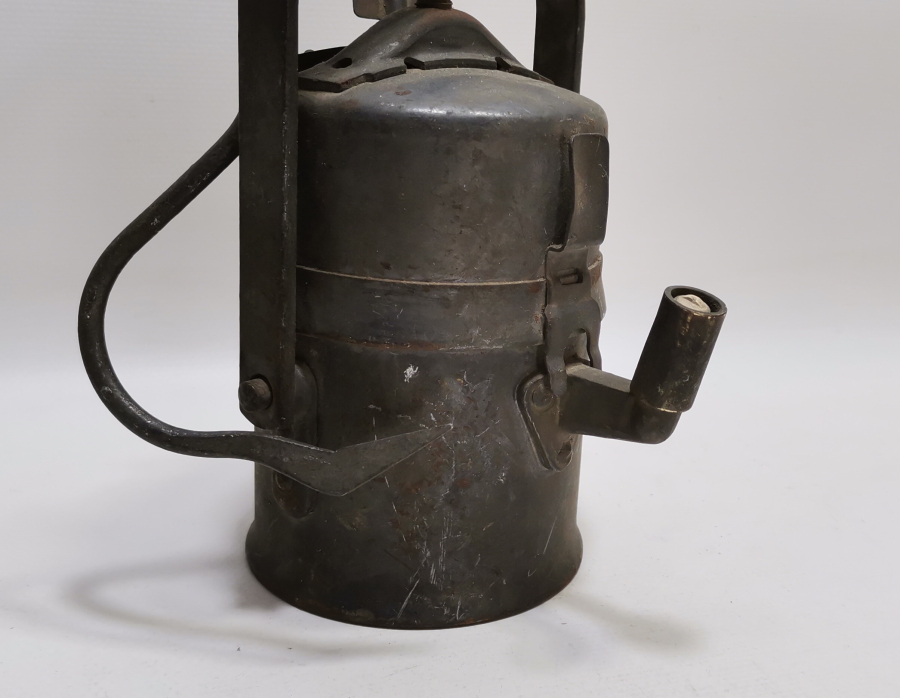 ALMAN YAPIMI OSMANLI DÖNEMİ NADİR MADENCİ FENERİ