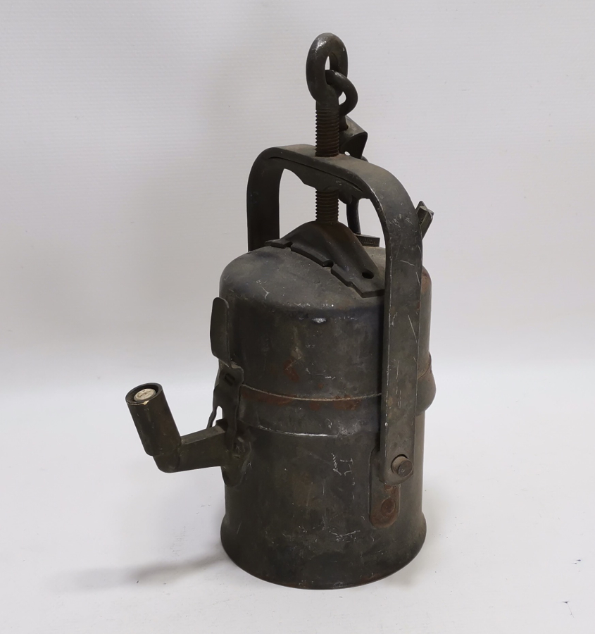 ALMAN YAPIMI OSMANLI DÖNEMİ NADİR MADENCİ FENERİ