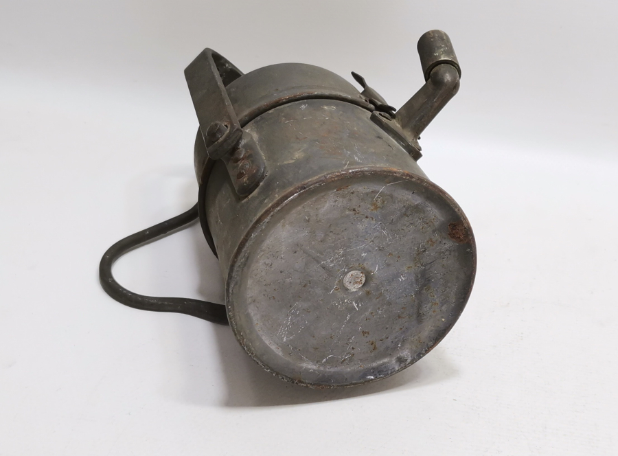 ALMAN YAPIMI OSMANLI DÖNEMİ NADİR MADENCİ FENERİ