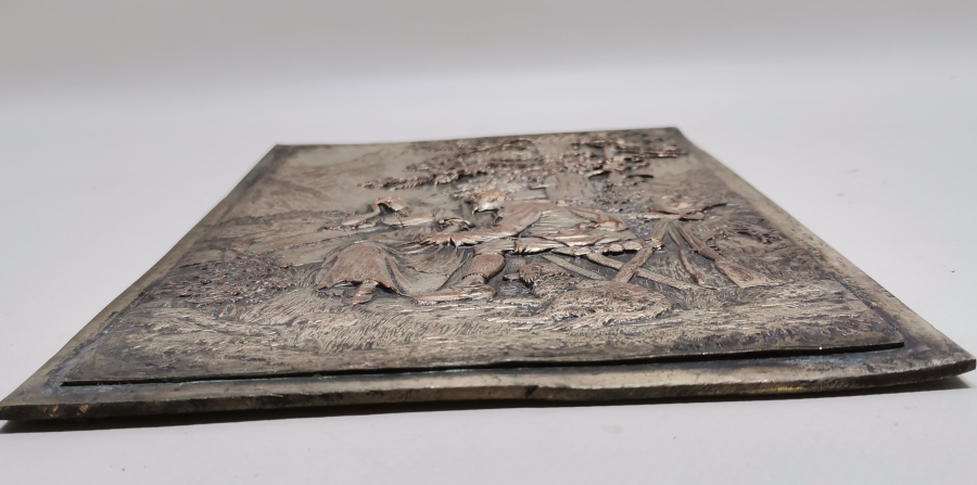 AVRUPA YAPIMI KABARTMA İŞÇİLİKLİ GÜMÜŞ KAPLAMA PANO