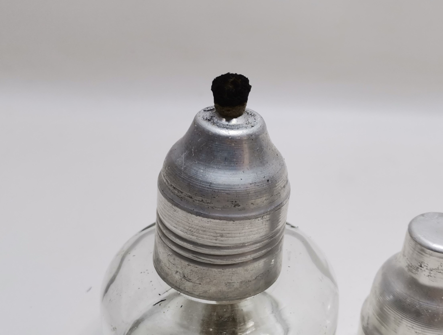 ÇİL KONDİSYONDA ANTİKA İDARE LAMBASI - GAZ LAMBASI