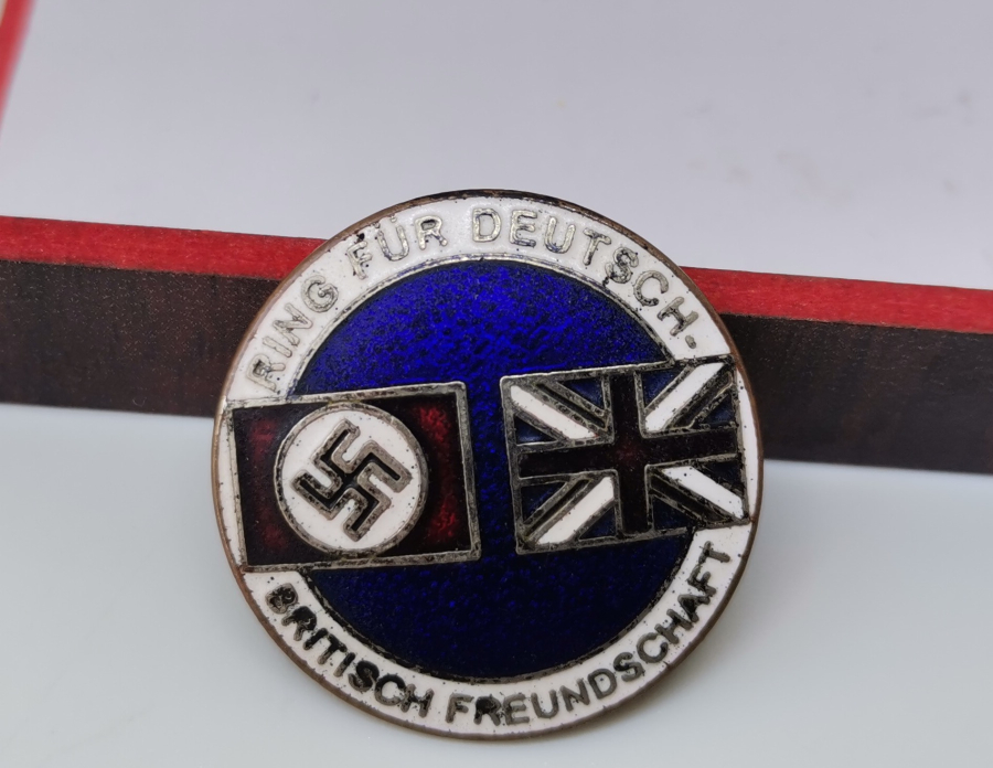 ÇOK NADİR NAZİ ALMANYASI - İNGİLTERE İTTİFAK MADALYASI