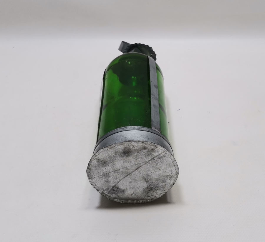 EL YAPIMI ANTİKA TENEKECİ İŞİ İDARE LAMBASI