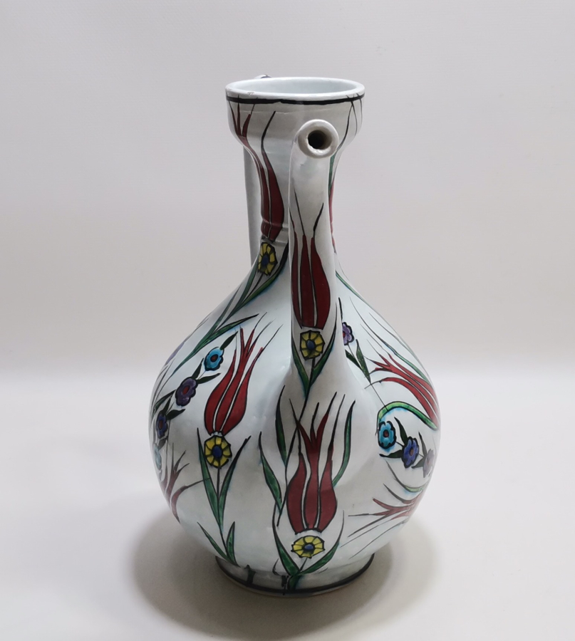 KÜTAHYA İŞİ EL BOYAMA SERAMİK İBRİK