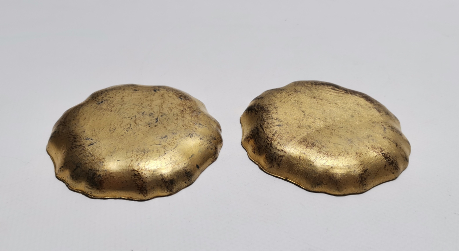 LEVANTEN İŞİ ALTIN VARAKLI İTALYAN ÇİFT İKRAMLIK