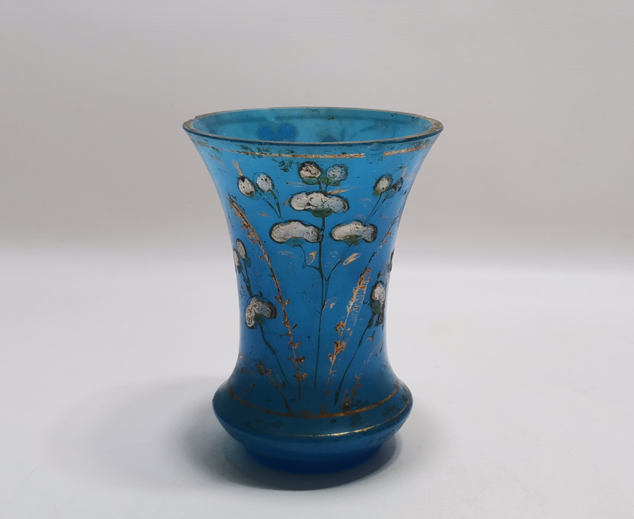 OSMANLI DÖNEMİ ALTIN VARAKLI VE MİNE İŞÇİLİKLİ KAŞIKLIK