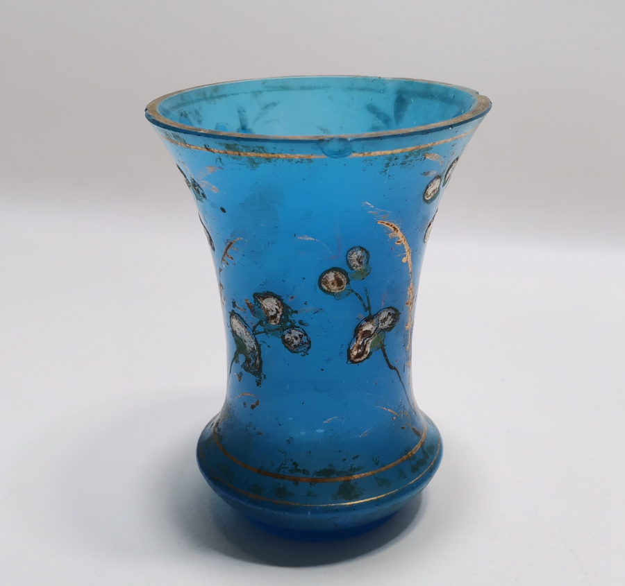 OSMANLI DÖNEMİ ALTIN VARAKLI VE MİNE İŞÇİLİKLİ KAŞIKLIK